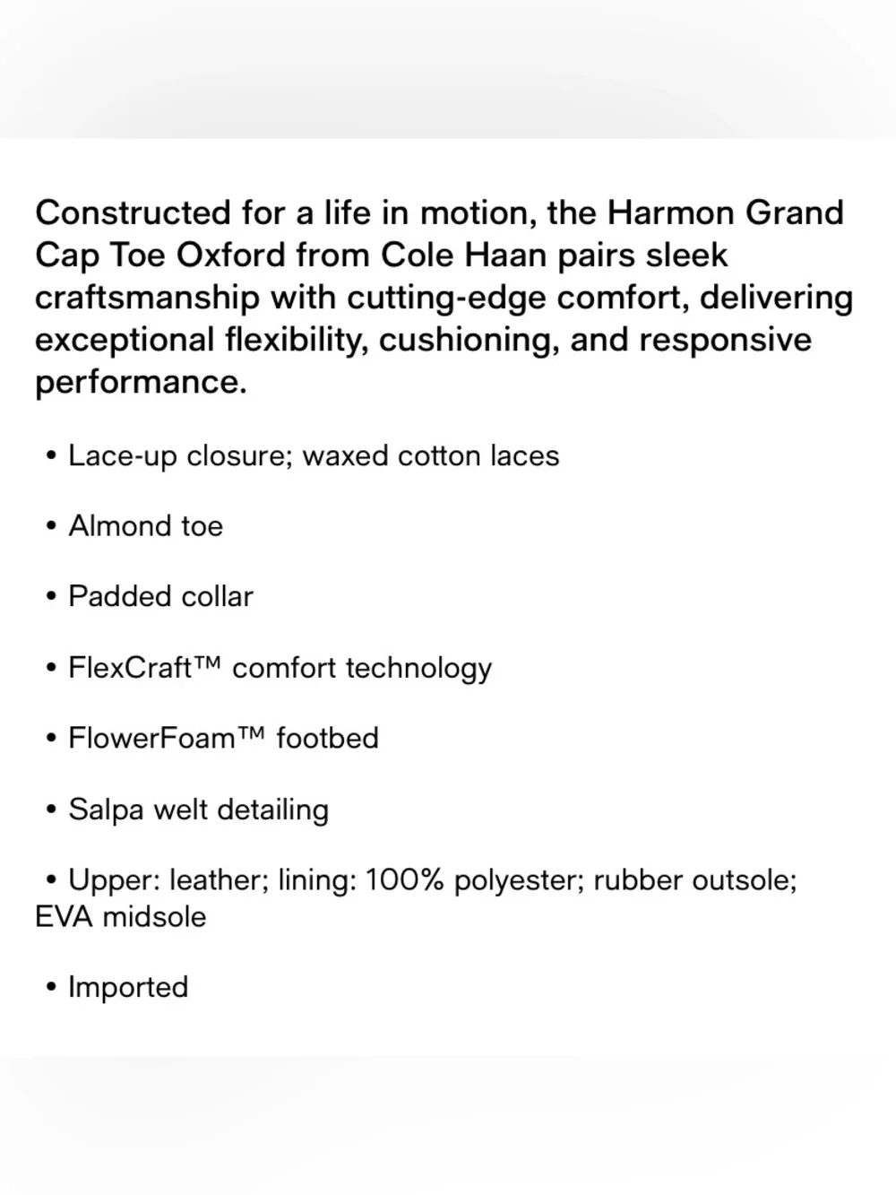Cole Haan Men’s Grand Cap Toe Oxfords in British Tan